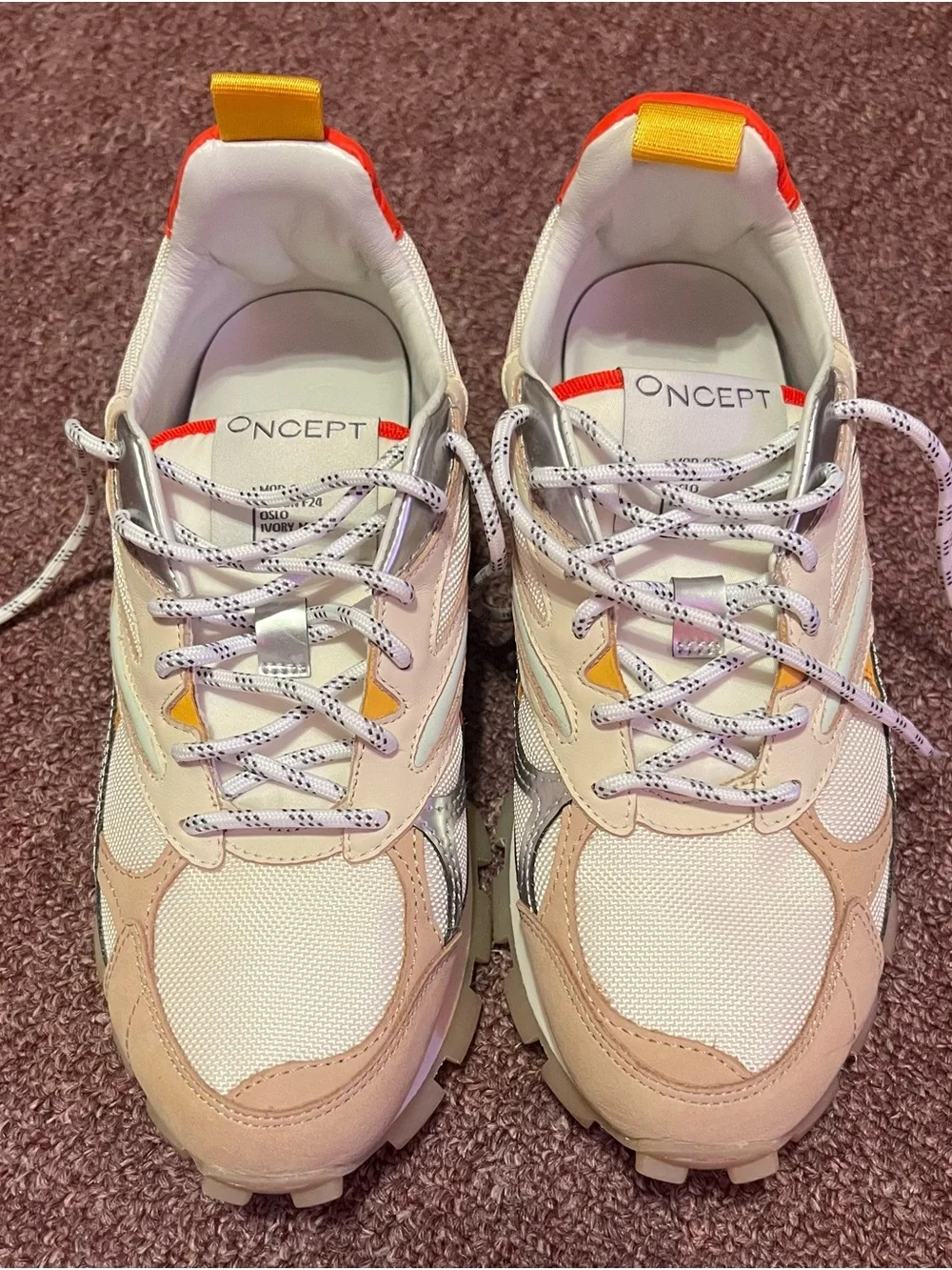 Oncept Oslo Ivory Moon Women’s White & Beige Sneakers